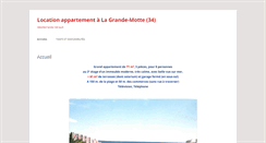 Desktop Screenshot of grande-motte.agom.net